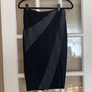 Antonio Melani - Pencil skirt with leather